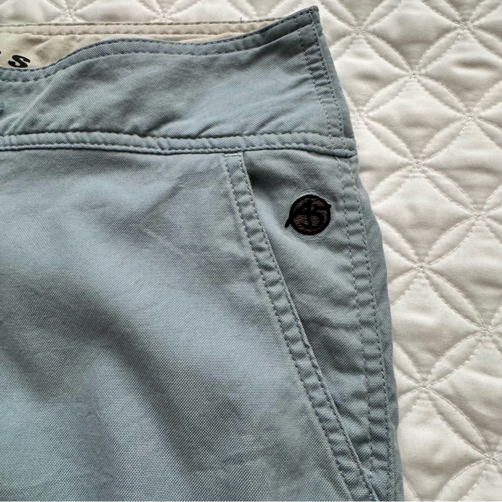 The North Face A5 Series Light Blue Capri Pants Outdoor Cropped Size 4 - Picture 2 of 14